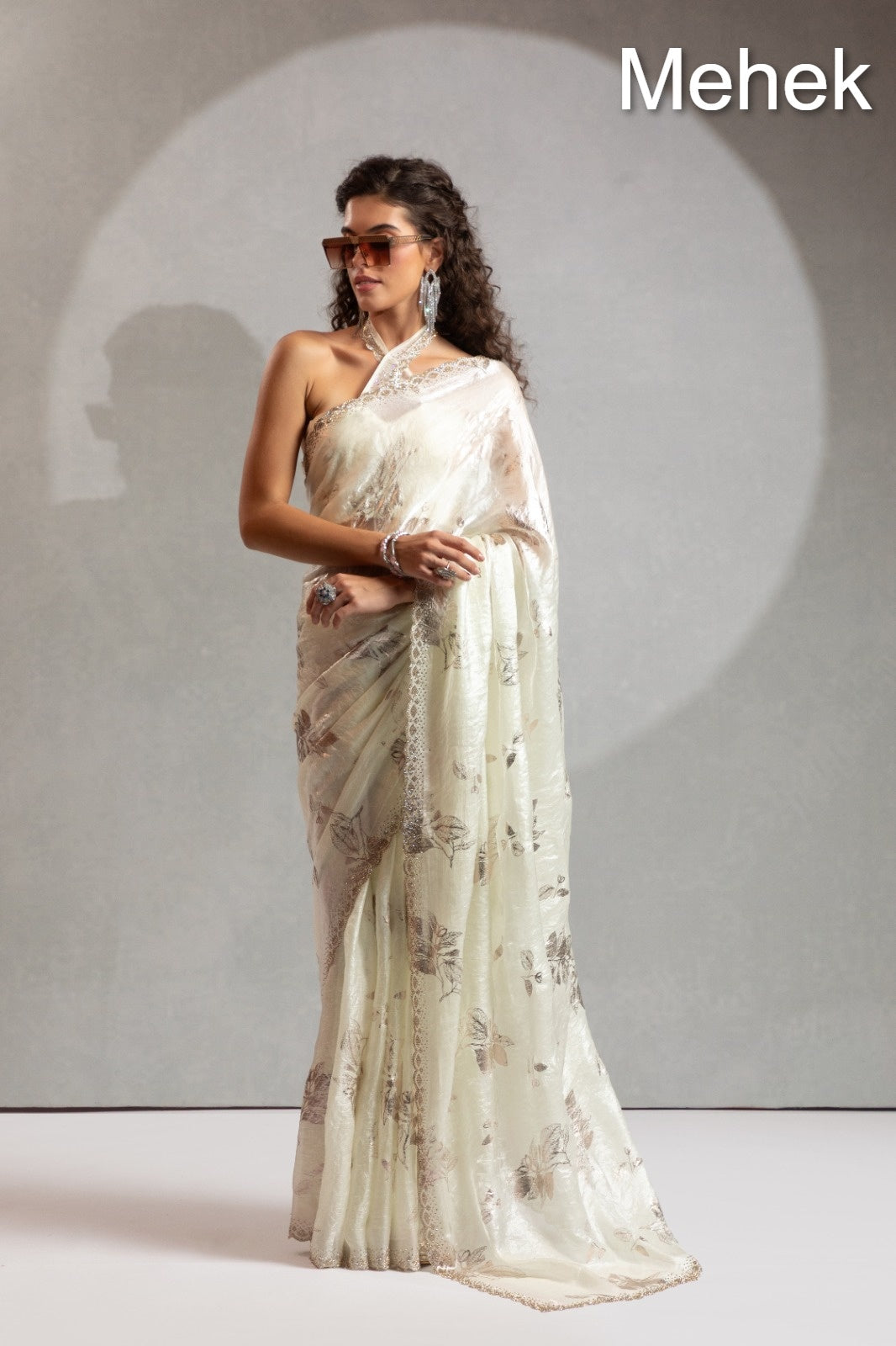 1047A To 1047E Mehek Satin Silk Sarees Supplier India