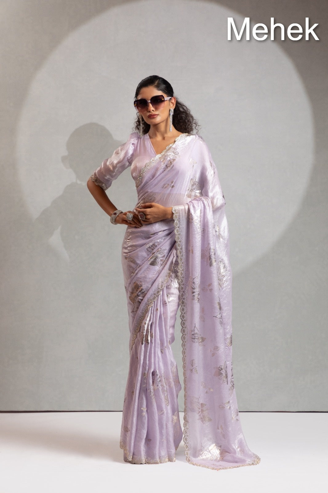 1047A To 1047E Mehek Satin Silk Sarees Supplier India