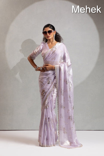 1047A To 1047E Mehek Satin Silk Sarees Supplier India