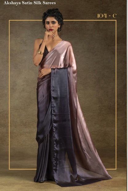 104Abcde Akshaya Satin Silk Sarees Wholesaler Ahmedabad