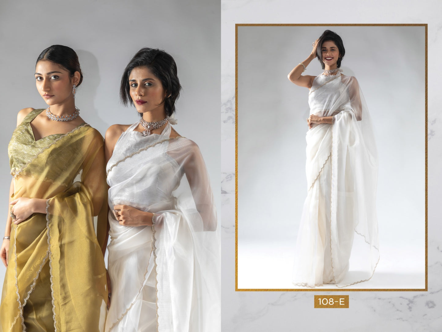 108 Series Akshaya Pure Organza Sarees Manufacturer Ahmedabad
