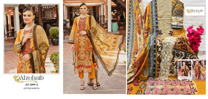 1099 Abc Al Zohaib Cotton Pakistani Patch Work Suits Wholesale