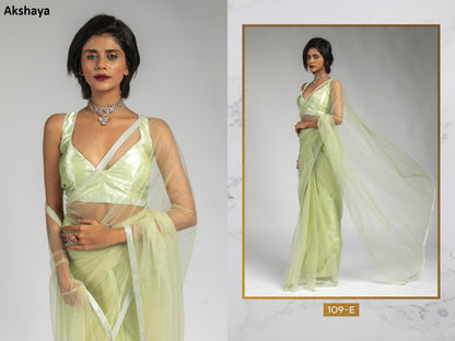 109Abcdef Akshaya Butterfly Net Sarees Wholesale Rate