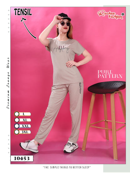 1109 Ruchee Fashion Tencil Pyjama Night Suits Manufacturer Gujarat