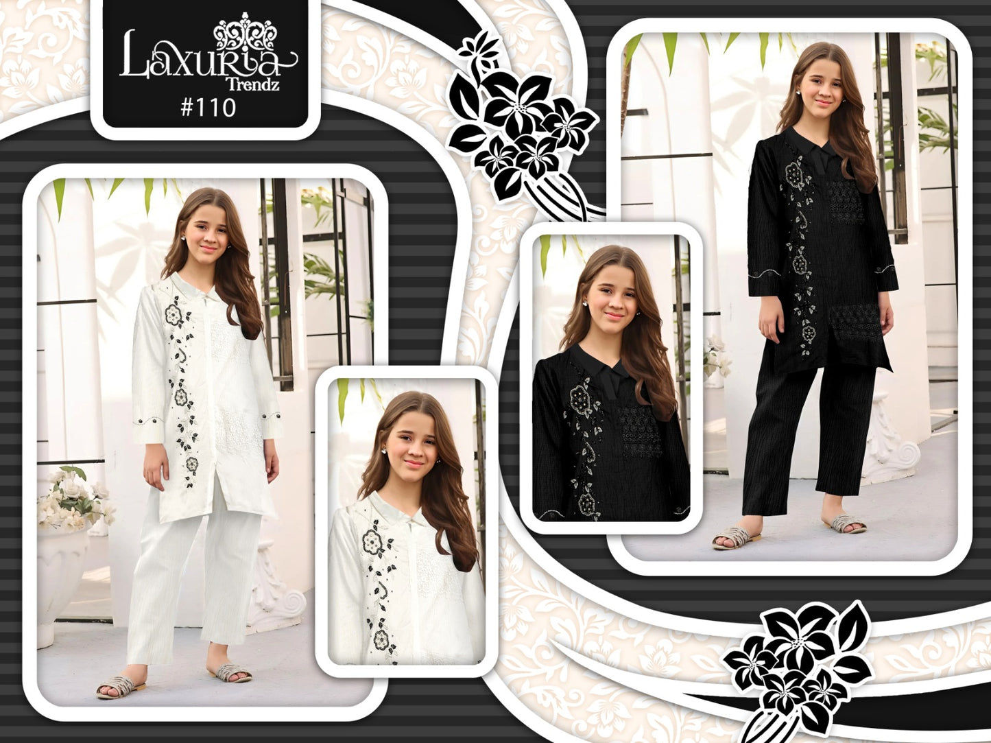 110 Laxuria Trendz Bsy Girls Co Ord Set Wholesale