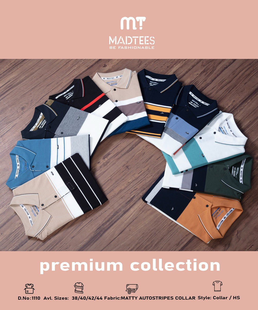 1110 Madtees Auto Stripes Mens Tshirts Manufacturer