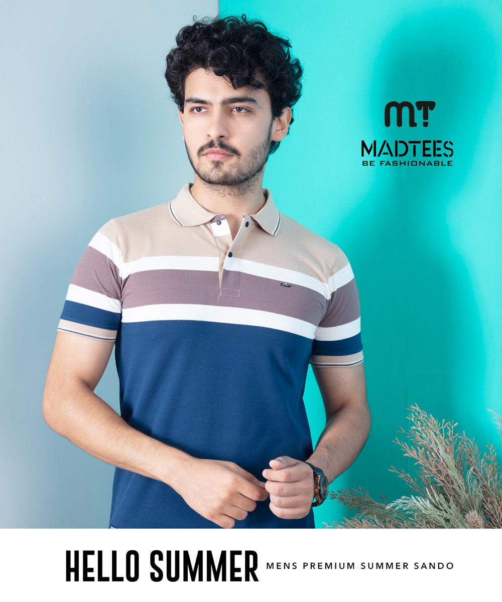 1110 Madtees Auto Stripes Mens Tshirts Manufacturer