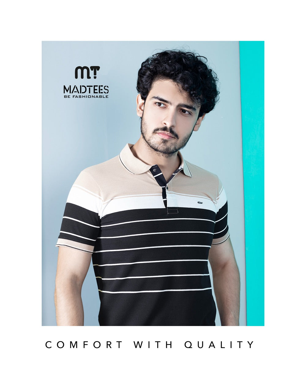 1110 Madtees Auto Stripes Mens Tshirts Manufacturer