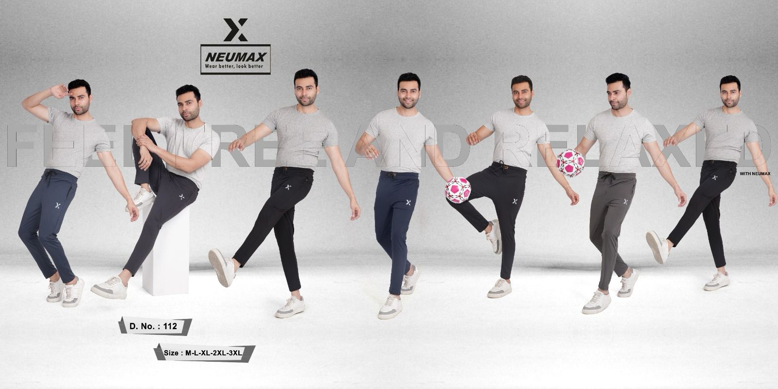 112 Neumax Lycra Mens Track Pants Wholesaler Ahmedabad