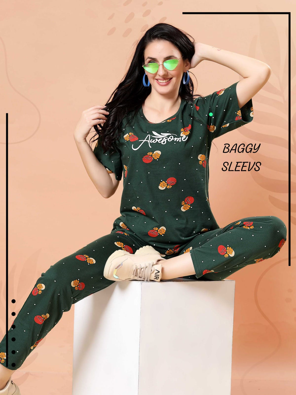 1133 Ks Cotton Pyjama Night Suits Manufacturer India