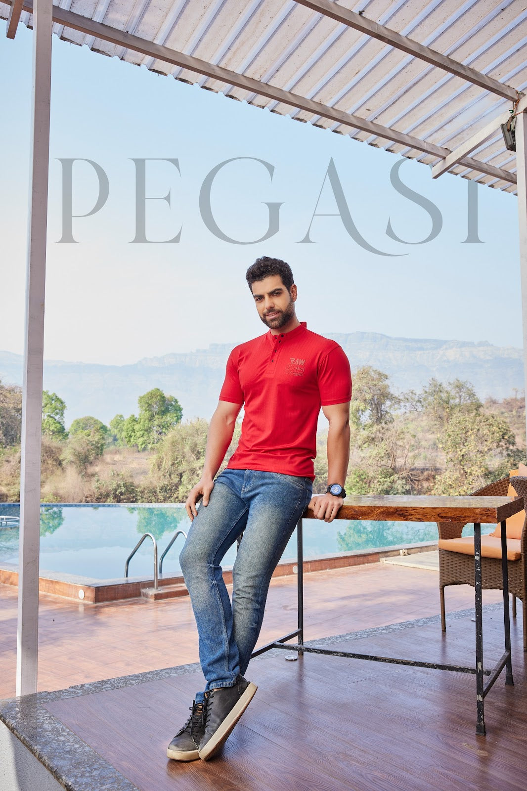 114 Pegasi Tencil Lycra Mens Tshirts