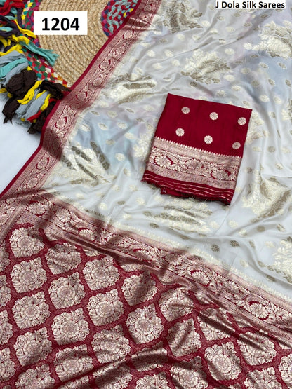 1201-1206 J Dola Silk Sarees Exporter Gujarat