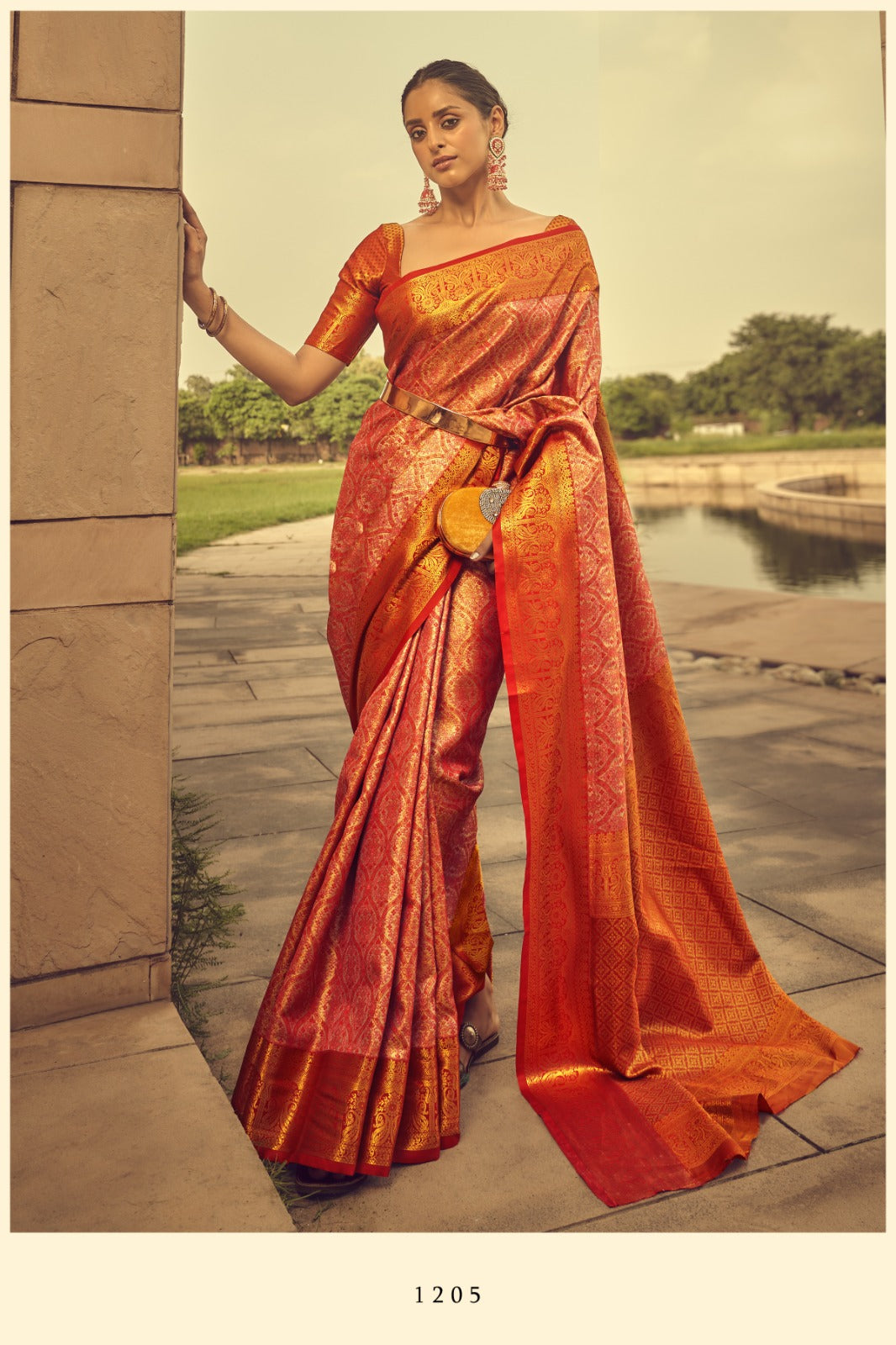 1201-1206 Rajtex Woven Silk Sarees