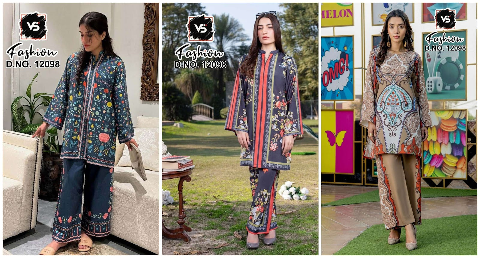 12098 Pakistani Style Vs Fashion Modal Co Ord Set Wholesaler Ahmedabad