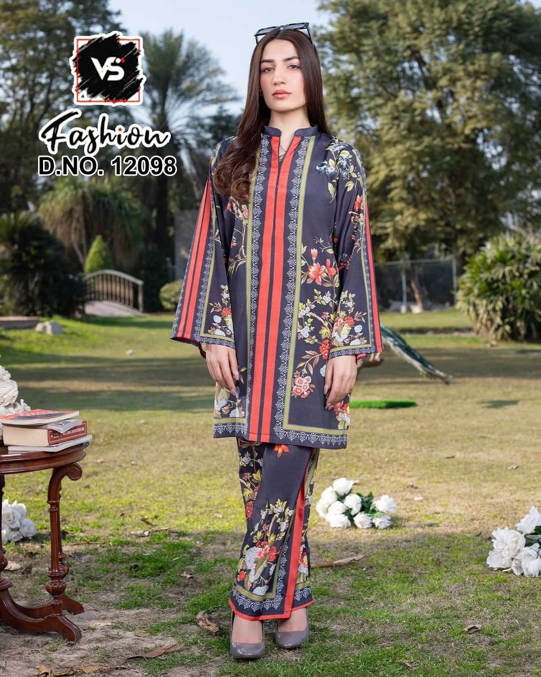 12098 Pakistani Style Vs Fashion Modal Co Ord Set Wholesaler Ahmedabad