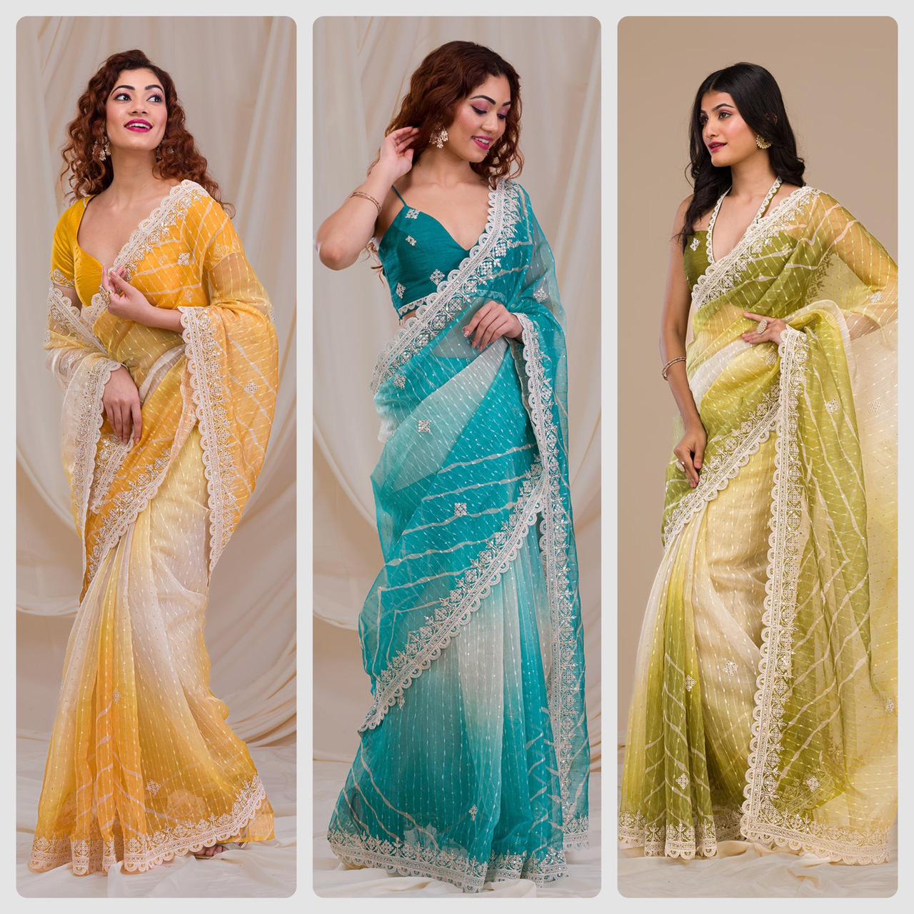 1209 Bt Georgette Sarees