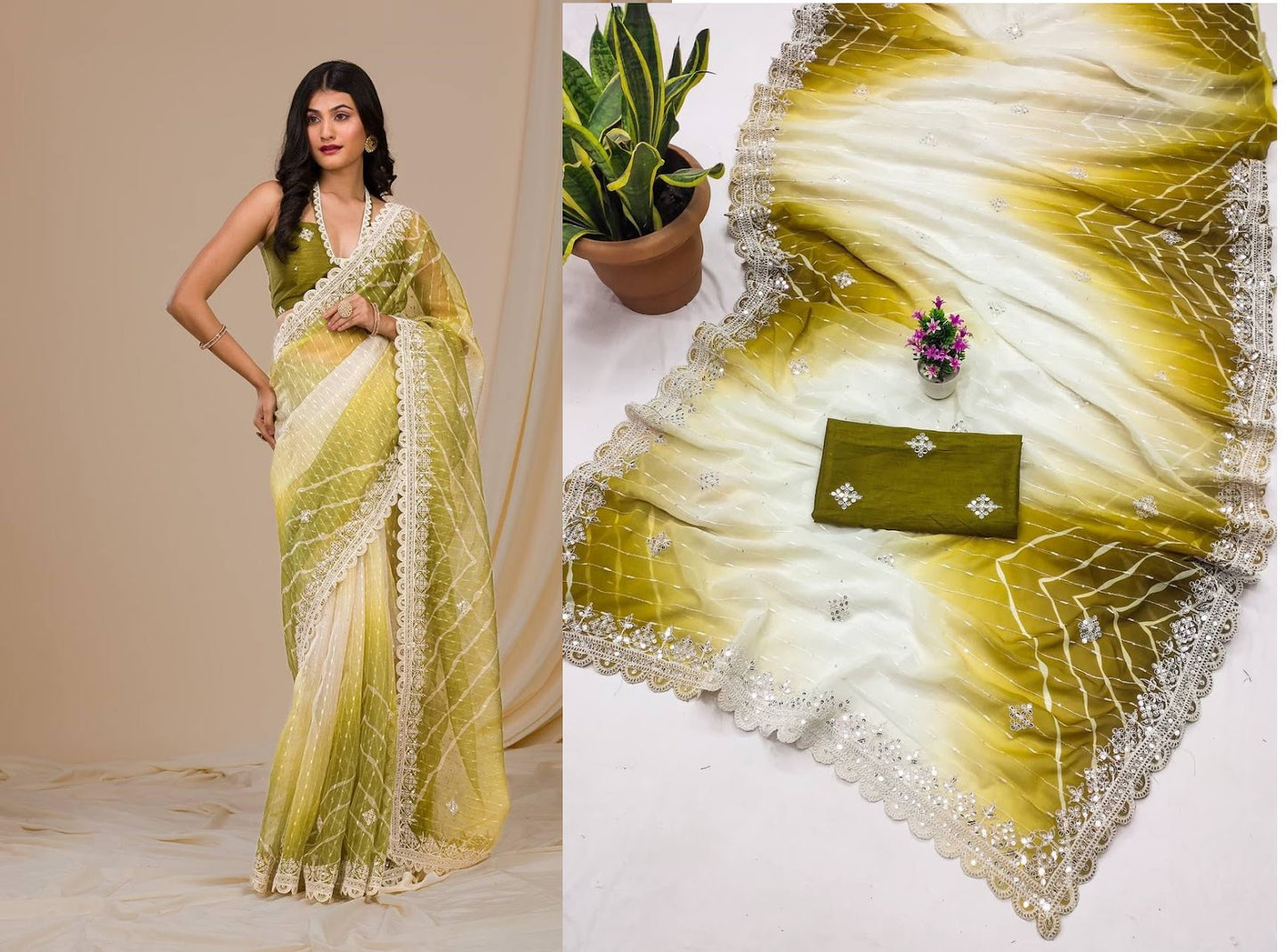 1209 Bt Georgette Sarees