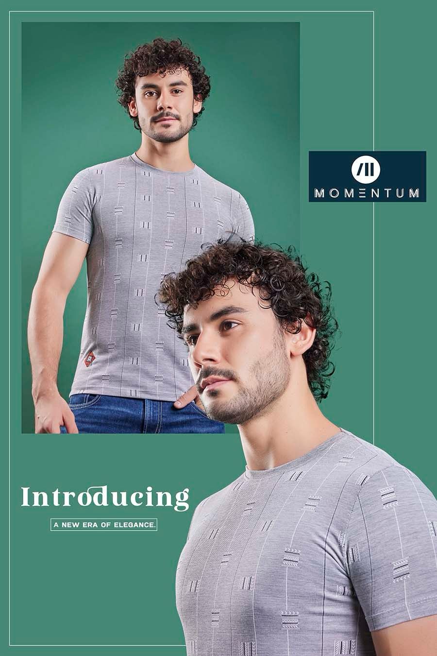 120 Momentum Interlock Mens Tshirts Supplier India