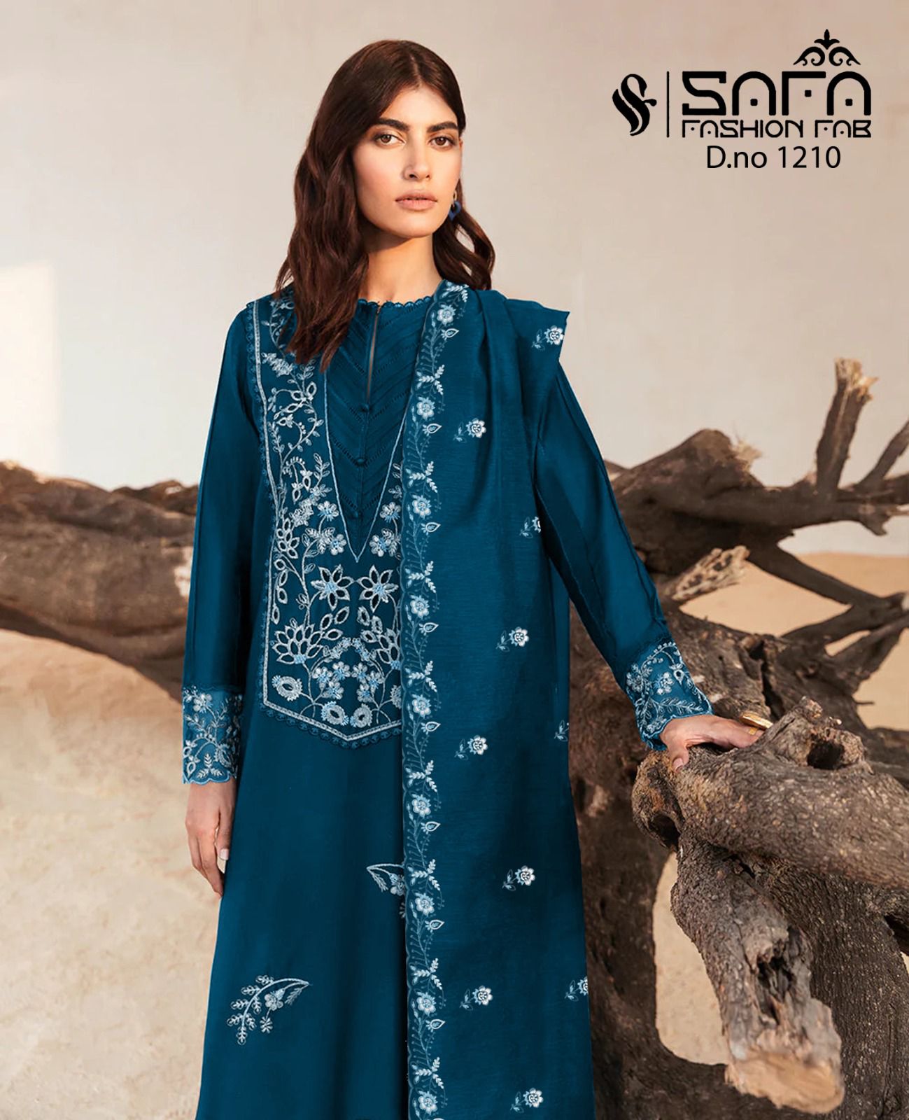 1210 Safa Fashion Fab Georgette Pakistani Readymade Suits