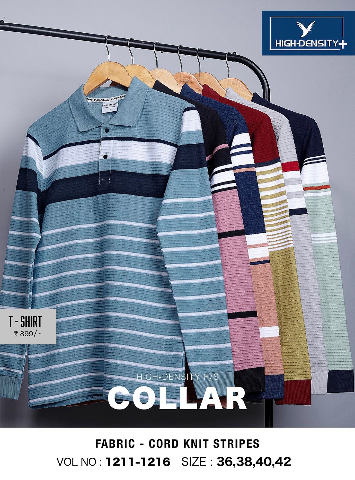 1211-1216 High Density Knit Mens Tshirts Manufacturer India