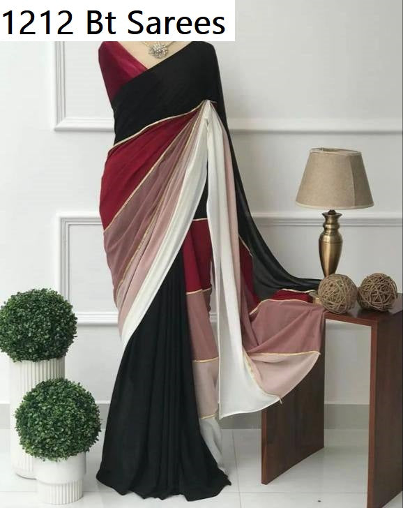 1212 Bt Georgette Sarees Exporter Ahmedabad