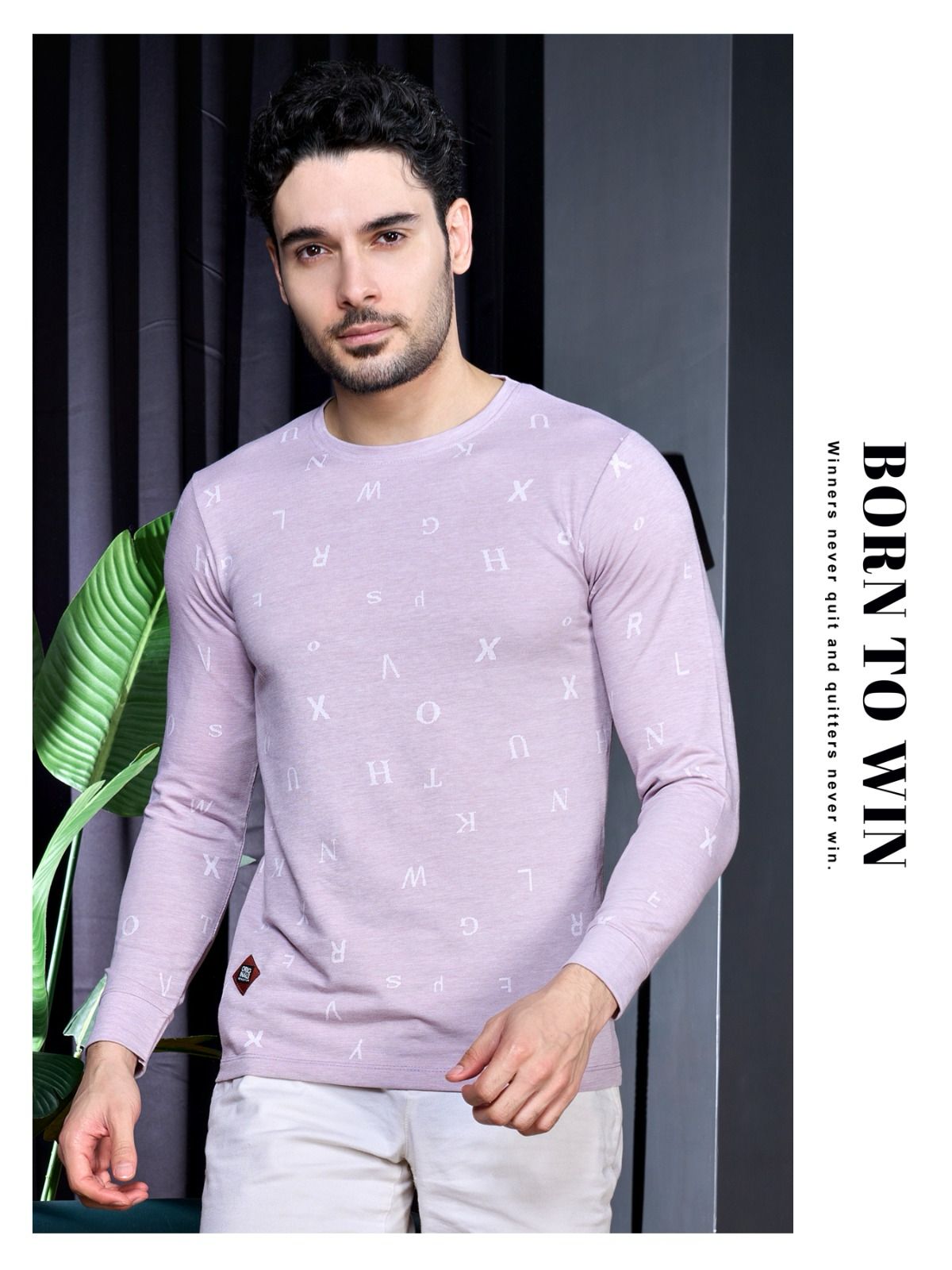 121 Momentum Jacquard Knit Mens Tshirts Wholesale Rate