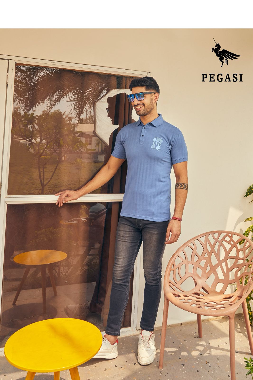 121 Pegasi Vertical Mens Tshirts Manufacturer