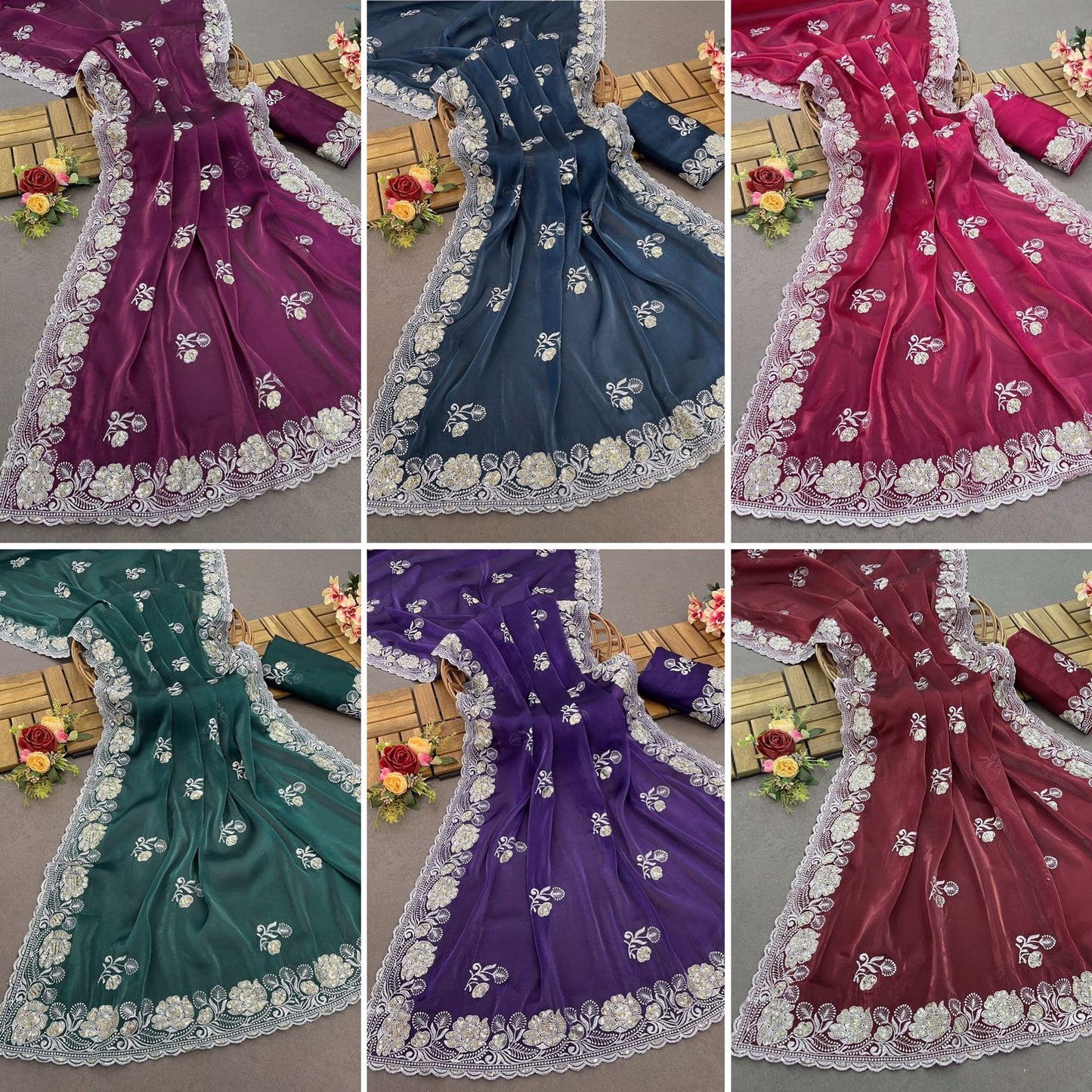 1234 Bt Silk Sarees Exporter Ahmedabad