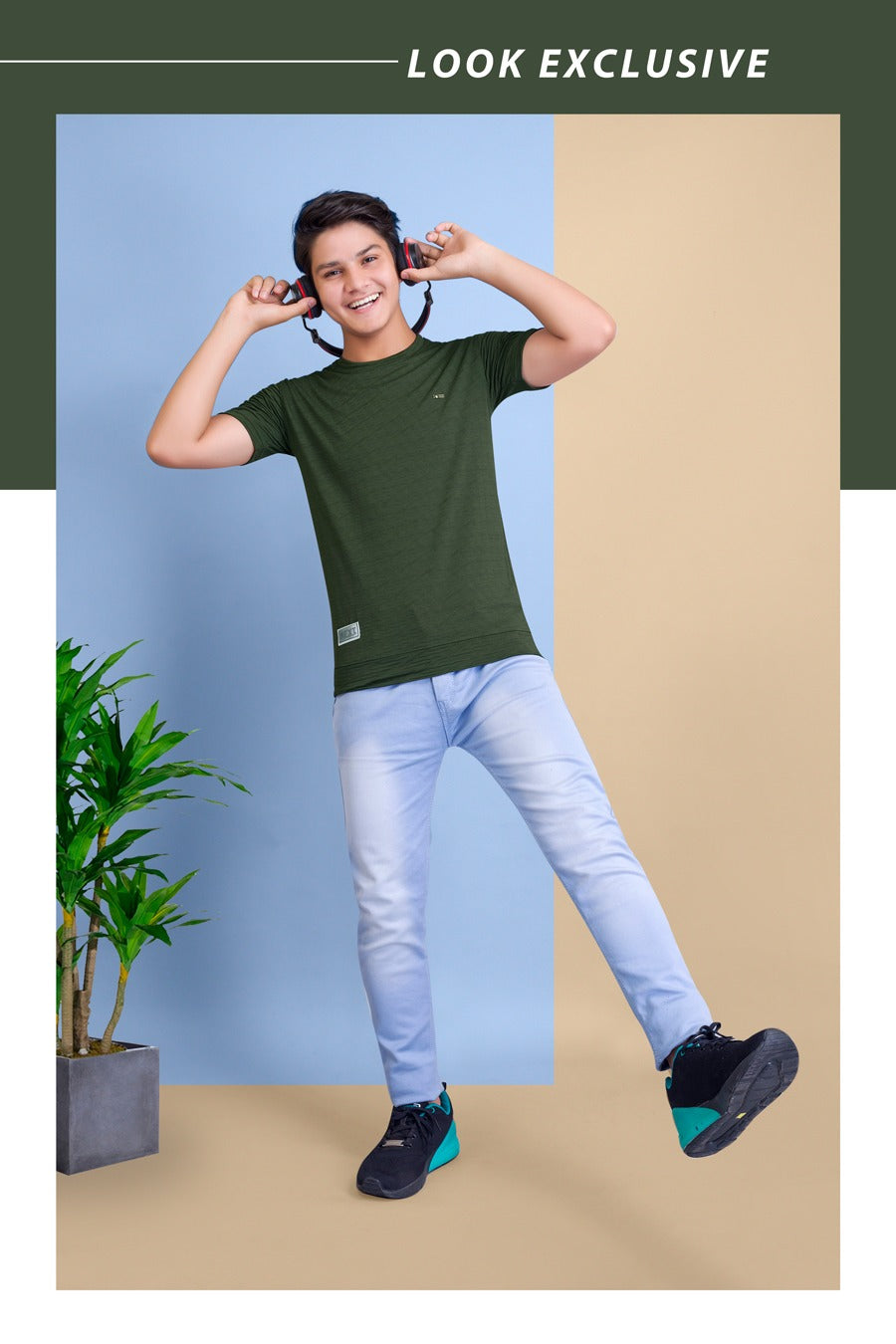 1264 80Tude Jacquard Boys Tshirt Supplier Ahmedabad