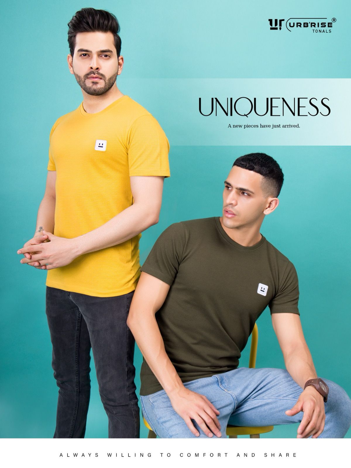 1266-1273 Urbanrise Blended Mens Tshirts