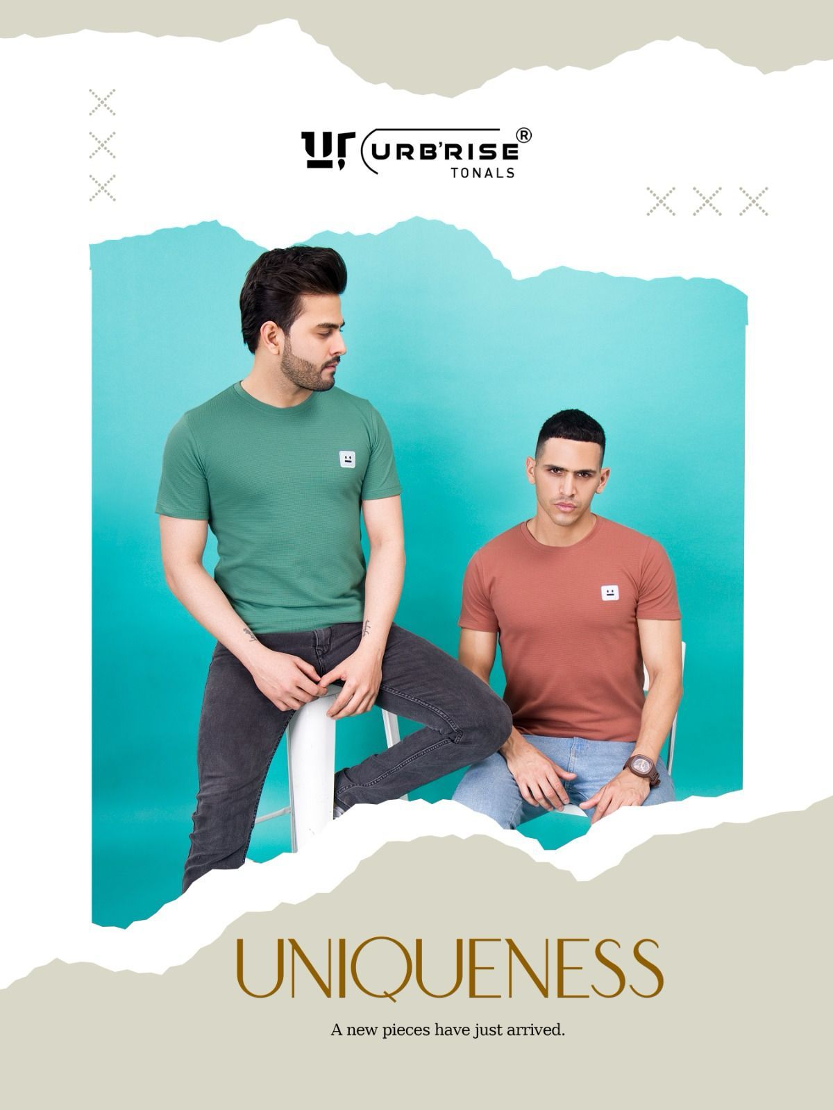 1266-1273 Urbanrise Blended Mens Tshirts