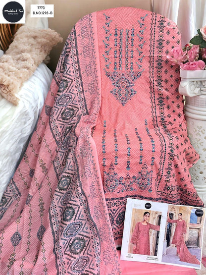 Bin Saeed Lawn Collection Vol 21 1298 Mehboob Tex Cotton Pakistani Salwar Suits Manufacturer India