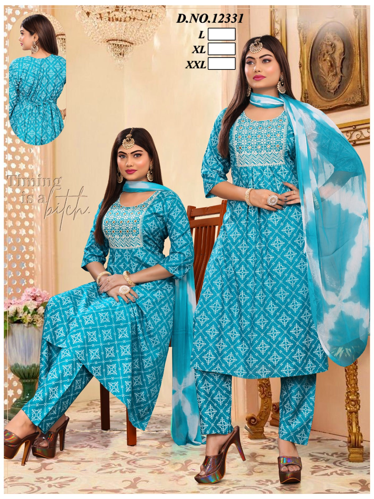 1304 Kh Rayon Readymade Pant Style Suits