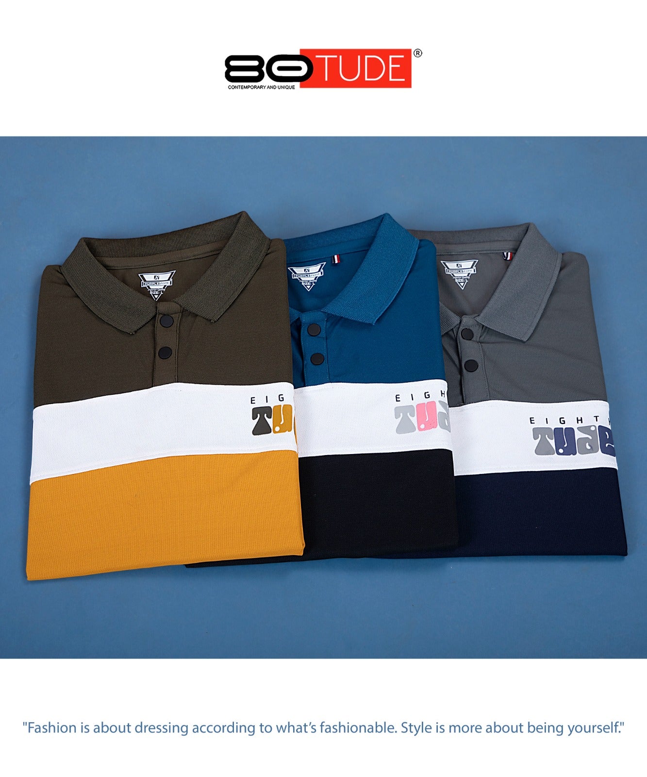 1310 80Tude Polo Mens Tshirts Supplier Ahmedabad