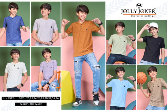 1312 Jolly Joker Boys Tshirt Manufacturer Gujarat