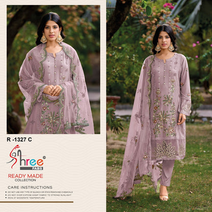 1327 Shree Fabs Cambric Cotton Pakistani Readymade Suits Manufacturer Ahmedabad