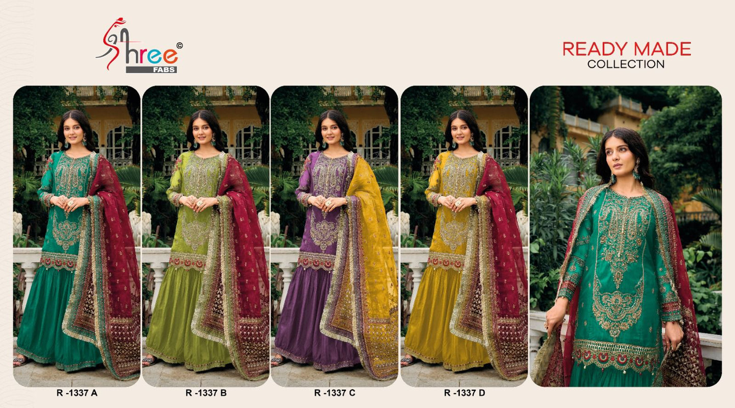 1337 Shree Fabs Viscose Pakistani Readymade Suits Exporter Gujarat
