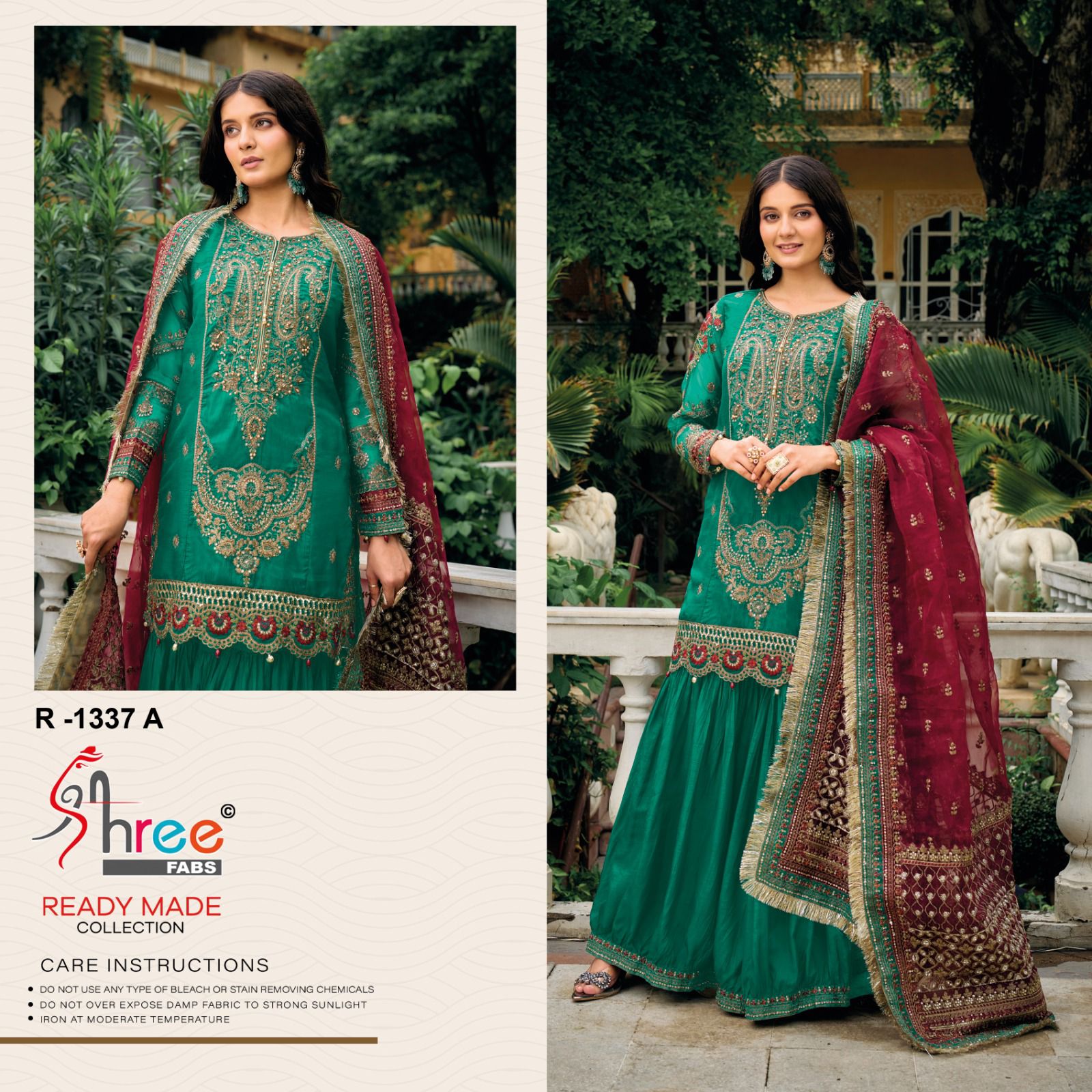 1337 Shree Fabs Viscose Pakistani Readymade Suits Exporter Gujarat
