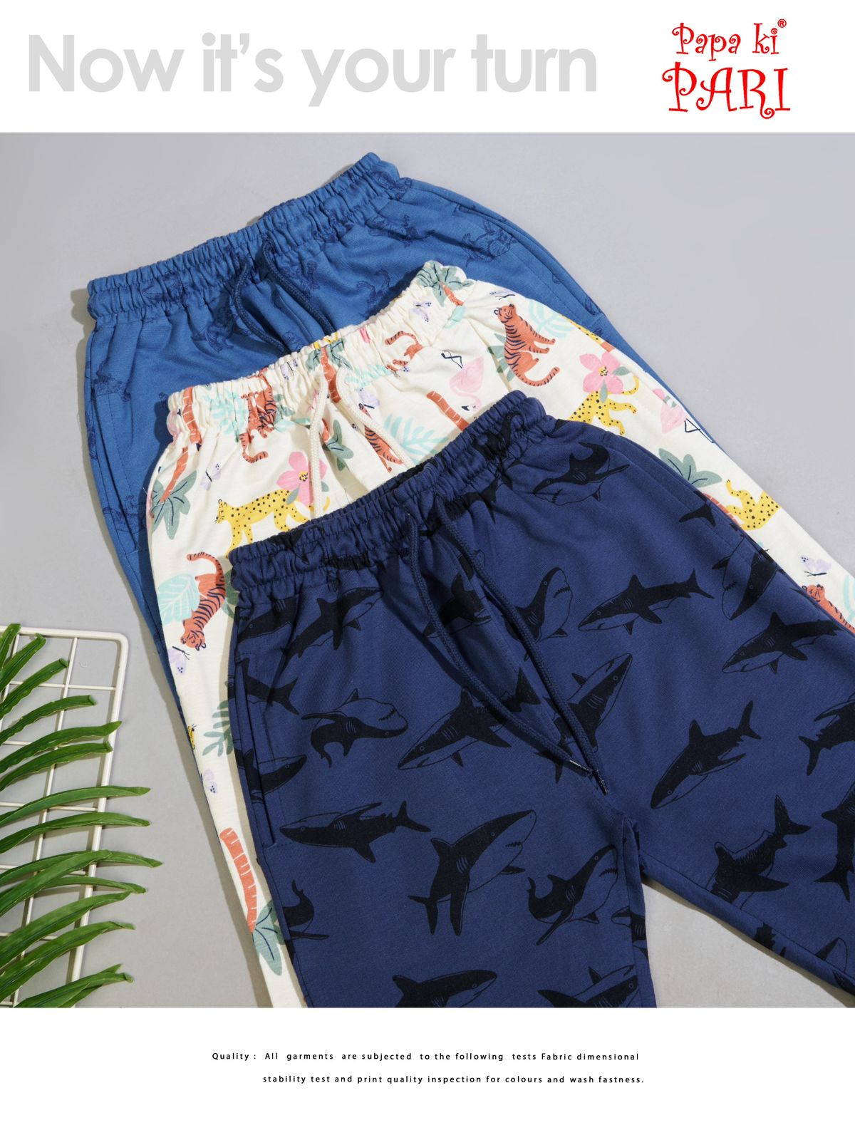 133 Printed Looper Papa Ki Pari Lycra Girls Lower Supplier Ahmedabad