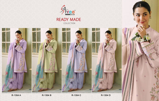 1354 Shree Fabs Cambric Cotton Pakistani Readymade Suits Manufacturer