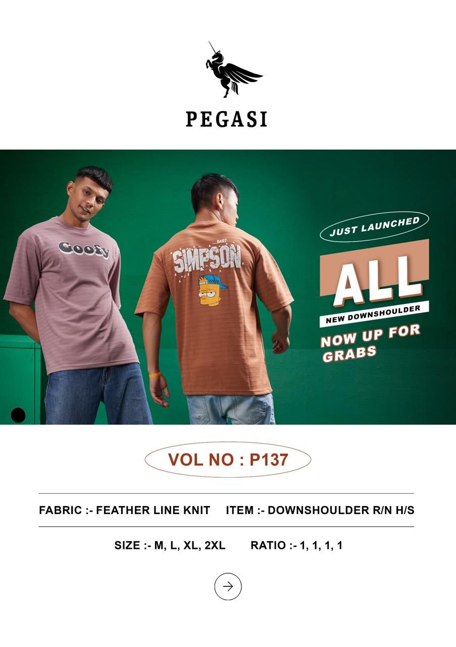 137 Pegasi Feather Knit Mens Tshirts Supplier Gujarat