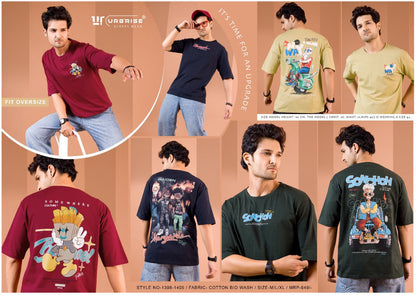 1398-1405 Urbanrise Combed Cotton Mens Tshirts Wholesaler Ahmedabad