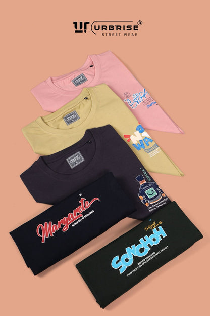 1398-1405 Urbanrise Combed Cotton Mens Tshirts Wholesaler Ahmedabad