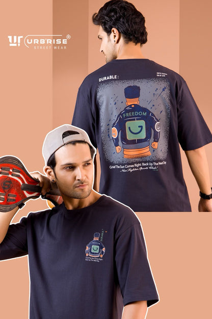 1398-1405 Urbanrise Combed Cotton Mens Tshirts Wholesaler Ahmedabad