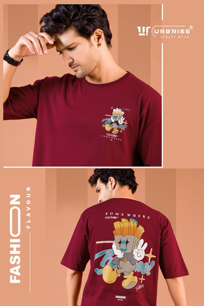 1398-1405 Urbanrise Combed Cotton Mens Tshirts Wholesaler Ahmedabad