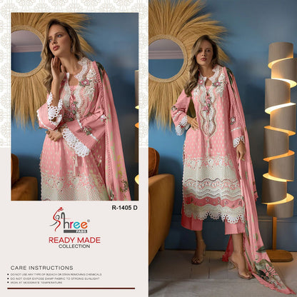 1405 Shree Fabs Cambric Cotton Pakistani Readymade Suits Supplier Ahmedabad