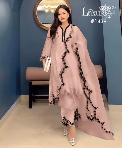 1439 Laxuria Trendz Pakistani Readymade Suits Wholesaler