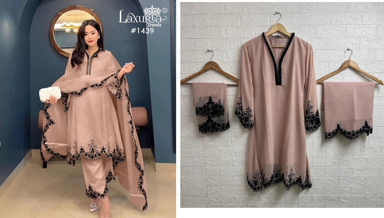 1439 Laxuria Trendz Fox Pakistani Readymade Suits Manufacturer India