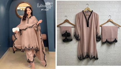 1439 Laxuria Trendz Fox Pakistani Readymade Suits Manufacturer India