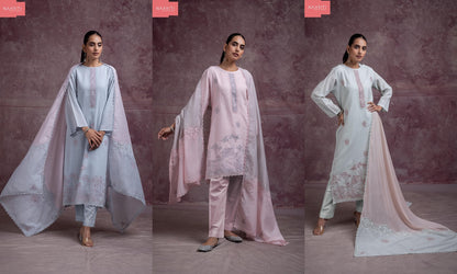 Alaka Naariti Cotton Linen Pant Style Suits Manufacturer Ahmedabad